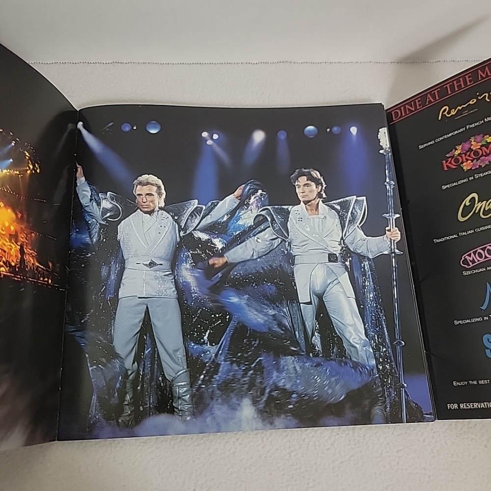 Siegfried And Roy at The Mirage 1998 Program Magazine “Magicians of the Century” - Picture 5 of 6